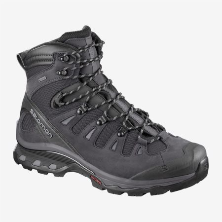 Salomon QUEST 4D 3 GTX Mens Hiking Boots Black UK ODHA
